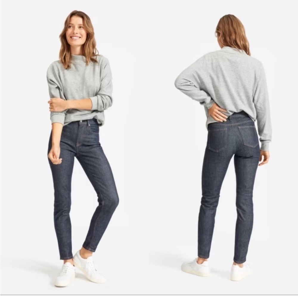 Everlane - The High Rise Jeans Dark Indigo